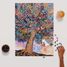 Load image into Gallery viewer, WerkShoppe Illumination Tree 1000 Piece Puzzle