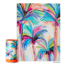 Load image into Gallery viewer, WerkShoppe Palm Study 500 Piece Puzzle