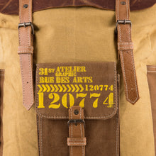 Load image into Gallery viewer, Jaxton - Canvas/Leather Backpack