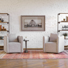 Load image into Gallery viewer, Tailored Linen Blend Fabric Chair