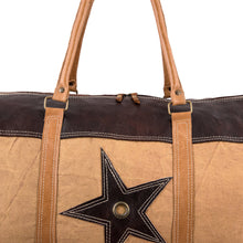 Load image into Gallery viewer, Felicitous - Duffle Bag - Canvas/Leather