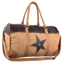 Load image into Gallery viewer, Felicitous - Duffle Bag - Canvas/Leather