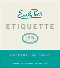 Load image into Gallery viewer, Emily Post's Etiquette Book