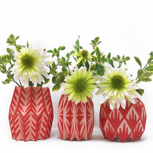 Load image into Gallery viewer, Lucy Grymes Coral Vase Wraps - 3 in a set