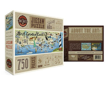Load image into Gallery viewer, True South North Carolina Coast Puzzle - 750 pieces