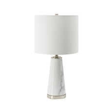Load image into Gallery viewer, Marble Cone Table Lamp