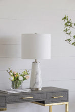 Load image into Gallery viewer, Marble Cone Table Lamp