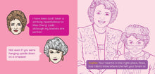 Load image into Gallery viewer, Golden Rules Book: Wit and Wisdom of the Golden Girls