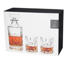 Load image into Gallery viewer, Decanter & Tumbler Set - 3 piece