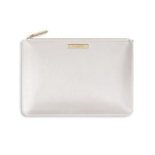 Load image into Gallery viewer, Katie Loxton Bridesmaid Perfect Pouch - Metallic White