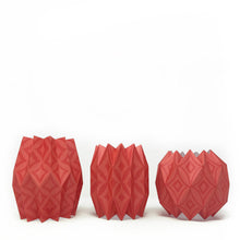 Load image into Gallery viewer, Lucy Grymes Cayenne Flower Vase Wraps - 3 in a box