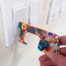 Load image into Gallery viewer, Hands-Free Door Opener Key Chain - Haute House Floral