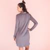 Load image into Gallery viewer, Faceplant Dreams Bamboo Boyfriend Shirt - Earl Grey
