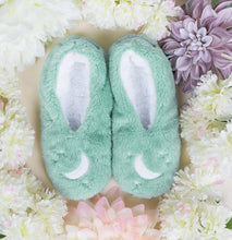 Load image into Gallery viewer, Faceplant Dreams Love you to the Moon and Back Footsies - Aqua