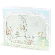 Load image into Gallery viewer, Bunnies by the Bay - Growing Like a Weed Milestone Blanket