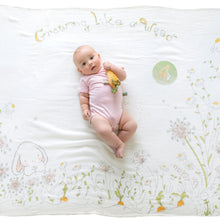 Load image into Gallery viewer, Bunnies by the Bay - Growing Like a Weed Milestone Blanket