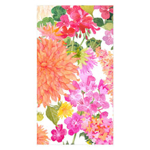 Load image into Gallery viewer, Caspari Summer Blooms Paper Cocktail Napkins/Guest Towels