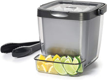 Load image into Gallery viewer, OXO Double Wall Ice Bucket with Tongs