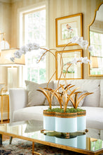 Load image into Gallery viewer, Chelsea House Orchid Stem on Gold Leaf Iron Stem