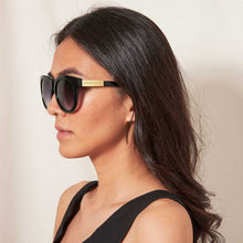 Load image into Gallery viewer, Katie Loxton Vienna Sunglasses - Black w/ Free Case