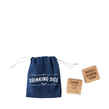 Load image into Gallery viewer, Wood Drinking Dice Set