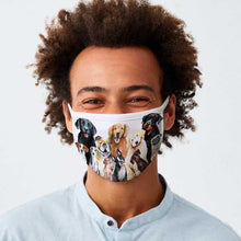 Load image into Gallery viewer, Best Friends - Dog Bunch Face Mask (S/M)
