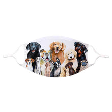 Load image into Gallery viewer, Best Friends - Dog Bunch Face Mask (S/M)