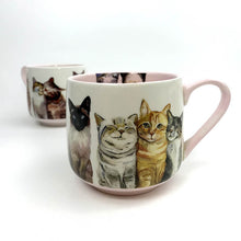 Load image into Gallery viewer, Feline Friends - Cat Bunch Coffee/Tea Mugs