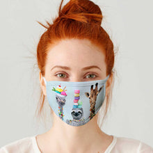 Load image into Gallery viewer, Greenbox Art - Cinema Snacks Gang Face Mask - (S/M)