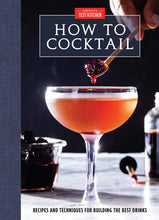 Load image into Gallery viewer, How to Cocktail Book