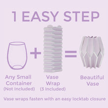 Load image into Gallery viewer, Lucy Grymes Lavender Vase Wrap - 3 in a set