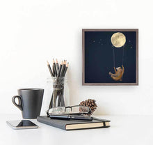 Load image into Gallery viewer, Dreamy Bear Mini Framed Canvas - 6 x 6
