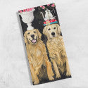 Load image into Gallery viewer, Golden Couple Tea Towel - 21 x 28