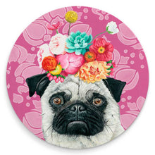 Load image into Gallery viewer, Whimsical Happy Dogs Coasters - Set of 4