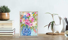Load image into Gallery viewer, Saturday Bouquet Mini Framed Canvas