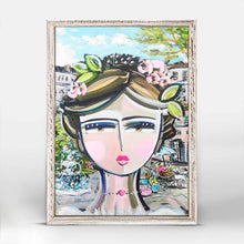 Load image into Gallery viewer, She is Fierce - City - Mini Framed Canvas
