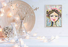 Load image into Gallery viewer, She is Fierce Mini Canvas - Hattie - 5 x 7