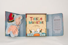 Load image into Gallery viewer, Tickle Monster Laughter Kit w/ Fluffy Mitts and Book