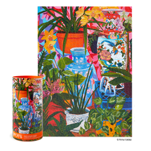 Load image into Gallery viewer, Tropical Vase 1000 Piece Jigsaw Puzzle
