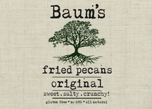 Load image into Gallery viewer, Baum&#39;s Original Fried Pecans - 24oz Tin
