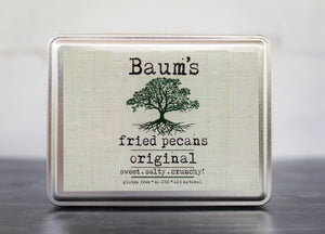 Baum's Original Fried Pecans - 24oz Tin