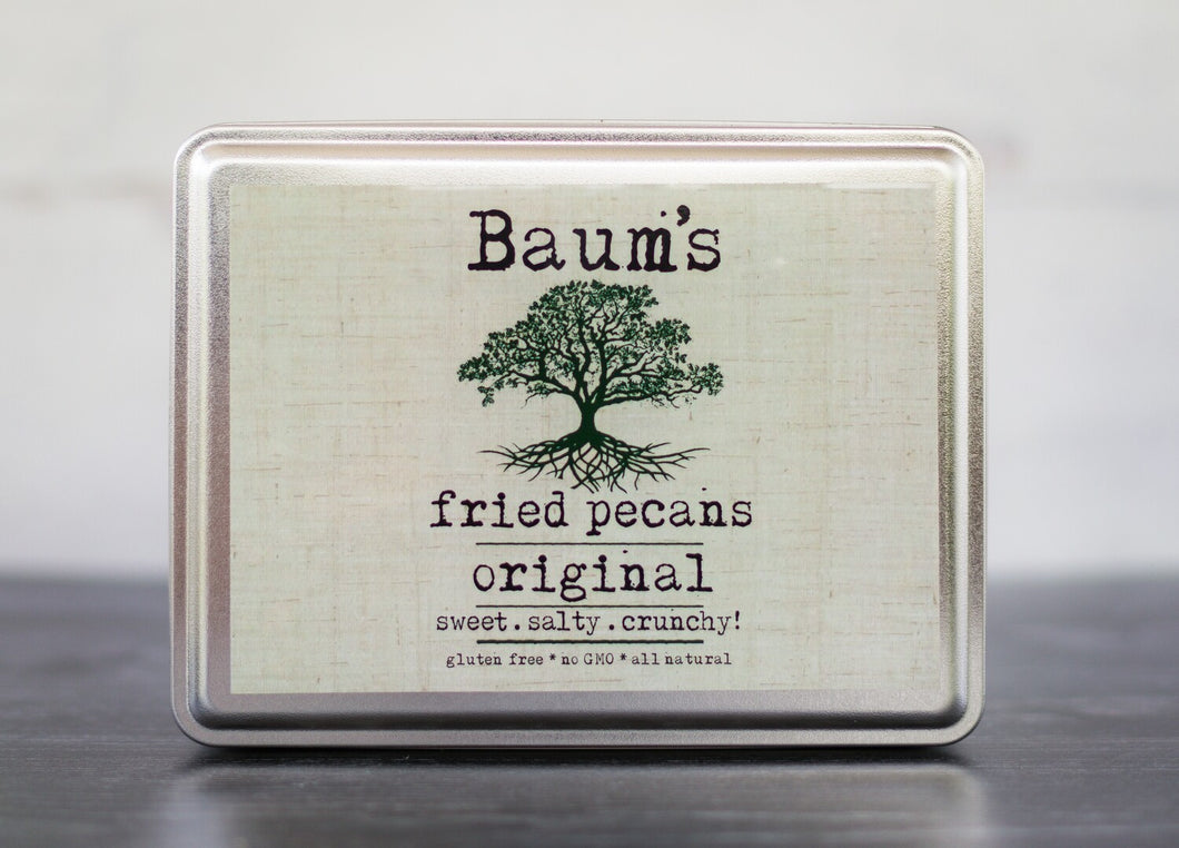 Baum's Original Fried Pecans - 24oz Tin