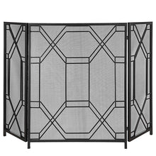 Load image into Gallery viewer, Rosen Fireplace Screen - Black
