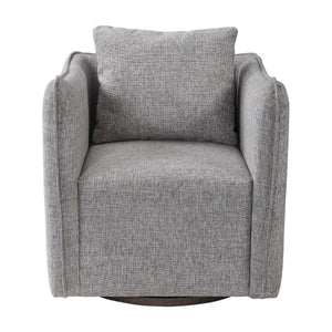Tailored Linen Blend Fabric Chair