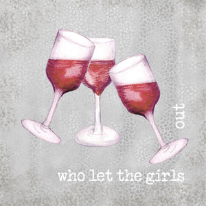 Who Let the Girls Out Coasters - Set of 4