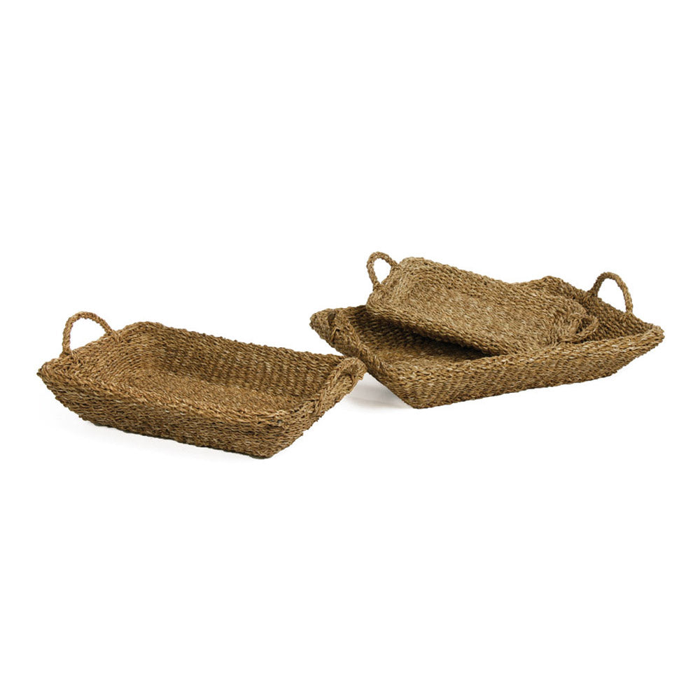 Seagrass Trays w/ Handles - 3 sizes