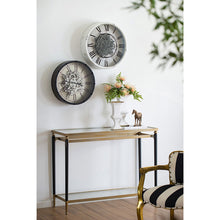 Load image into Gallery viewer, Modern Chic Gold &amp; Black Console Table
