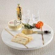 Marble & Gold Lazy Susan - 12"