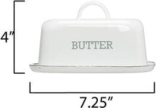 Load image into Gallery viewer, Enamel Butter Dish
