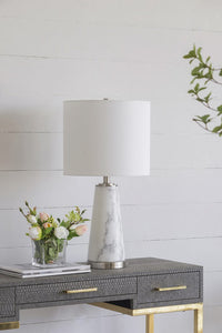 Marble Cone Table Lamp